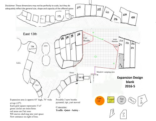 Blank map of real estate